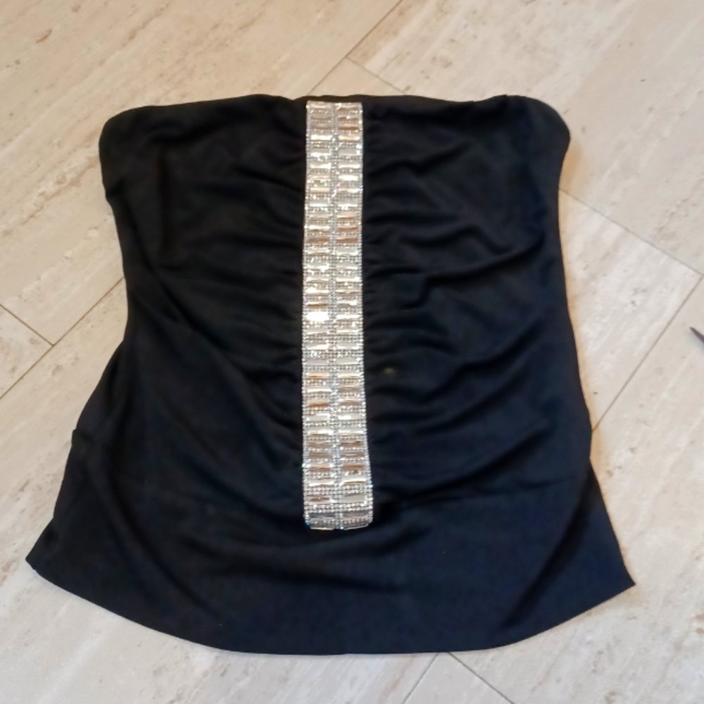 Eye-catching Jacaranda Tube Top